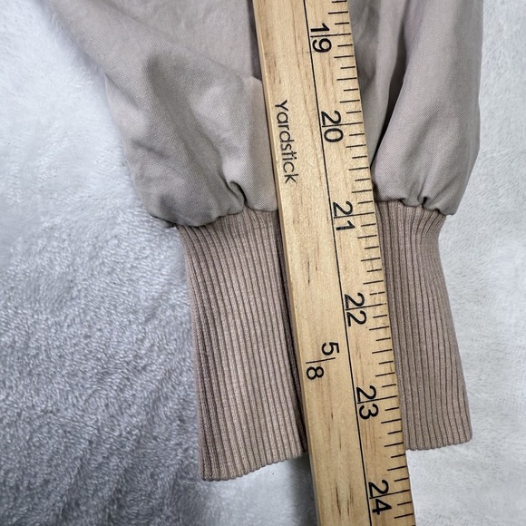 Vintage Banana Republic Jacket Mens Small Harrington Bomber 80s Elbow Patch - Picture 11 of 12